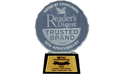 Readers Digest Trusted Brand Award 2008