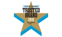 Trusted Brand Award for 2018