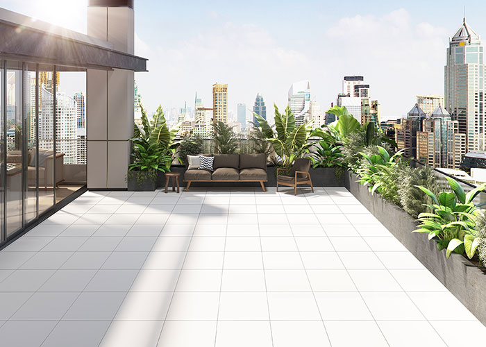 cool roof tiles help reduce indoor temperatures