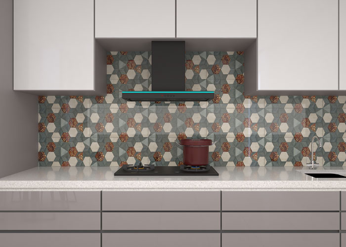 five kitchen backsplash tile designs reflecting