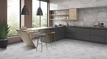 Small Kitchen, Big Style: Maximising Space with Ceramic Tiles 