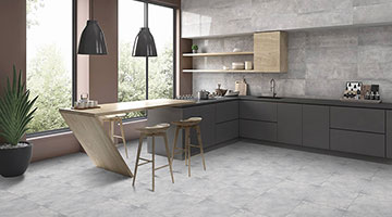 Small Kitchen, Big Style: Maximising Space with Ceramic Tiles