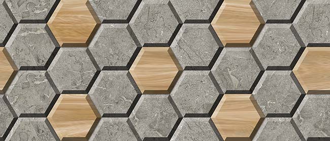 Honeycomb Elevation Wall Tiles