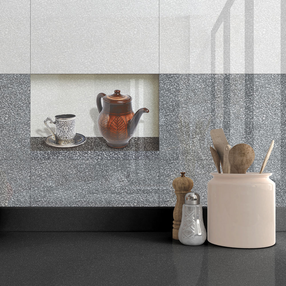 Fleece Flora Ceramic Tile
