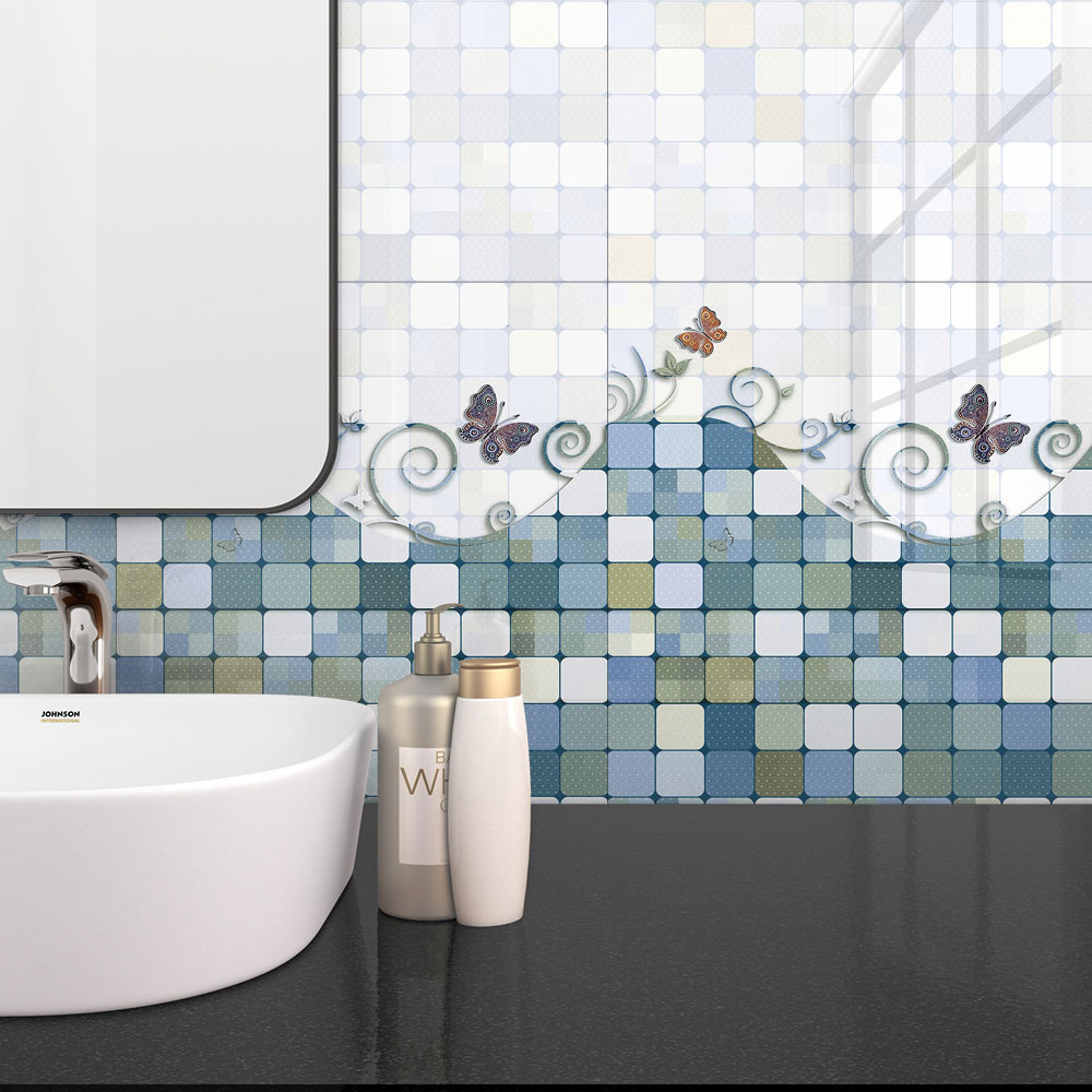 Glimpse Aqua HL Ceramic Tile