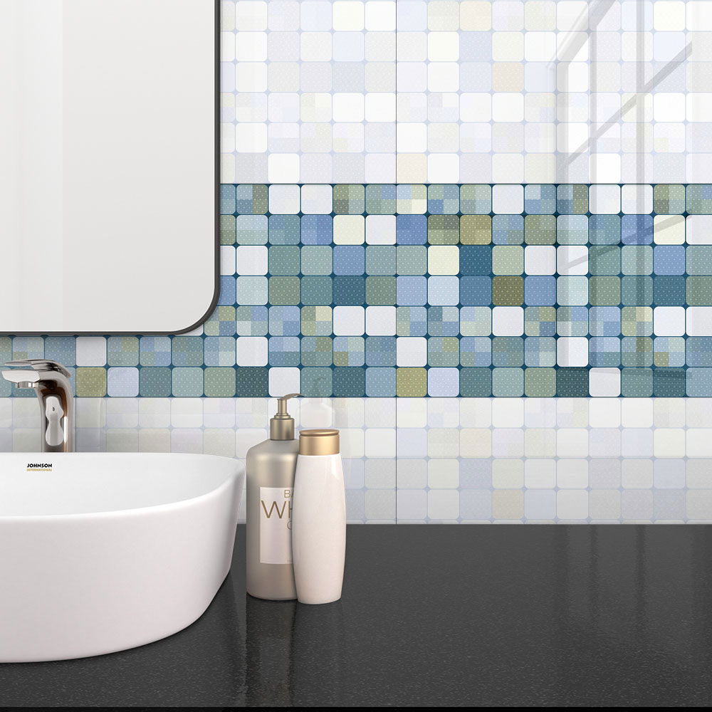 Glimpse Aqua Dark Ceramic Tile