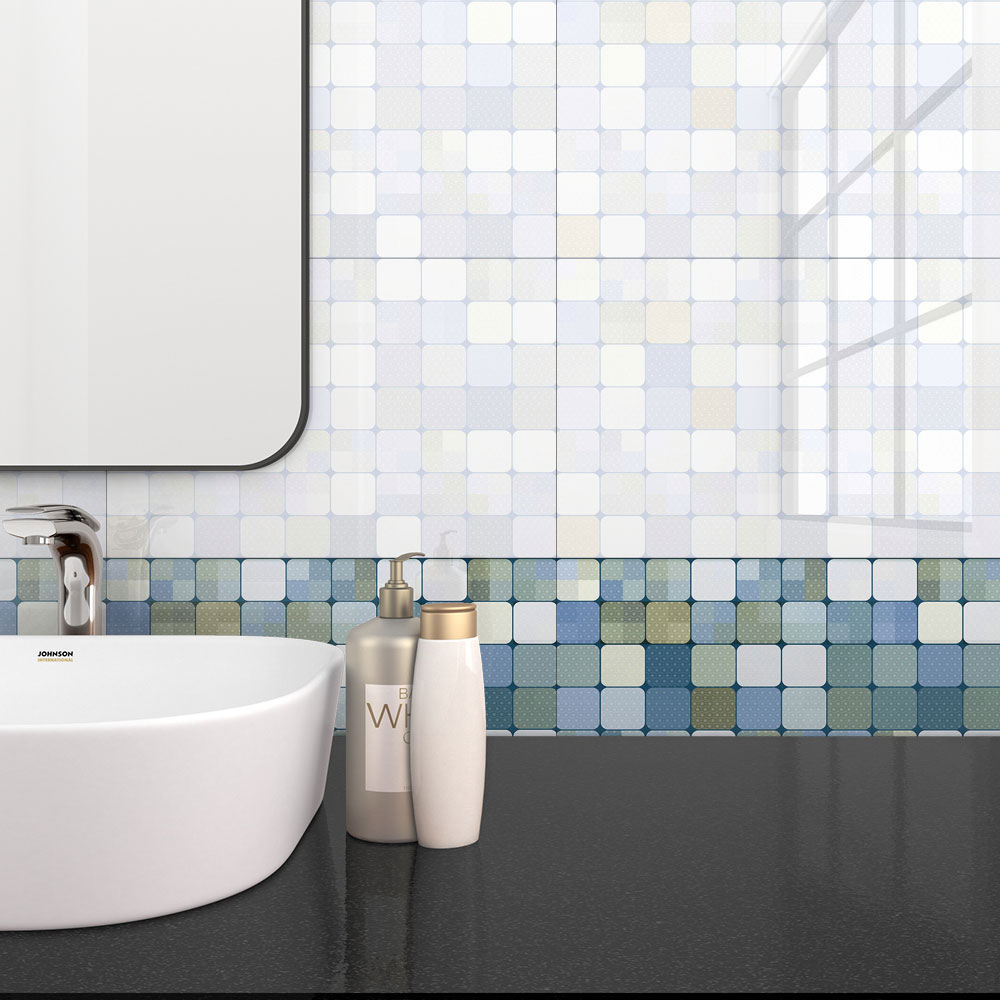 Glimpse Aqua Light Ceramic Tile