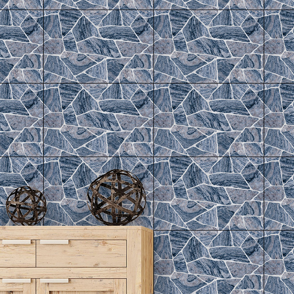 Lignite Blue Ceramic Tile