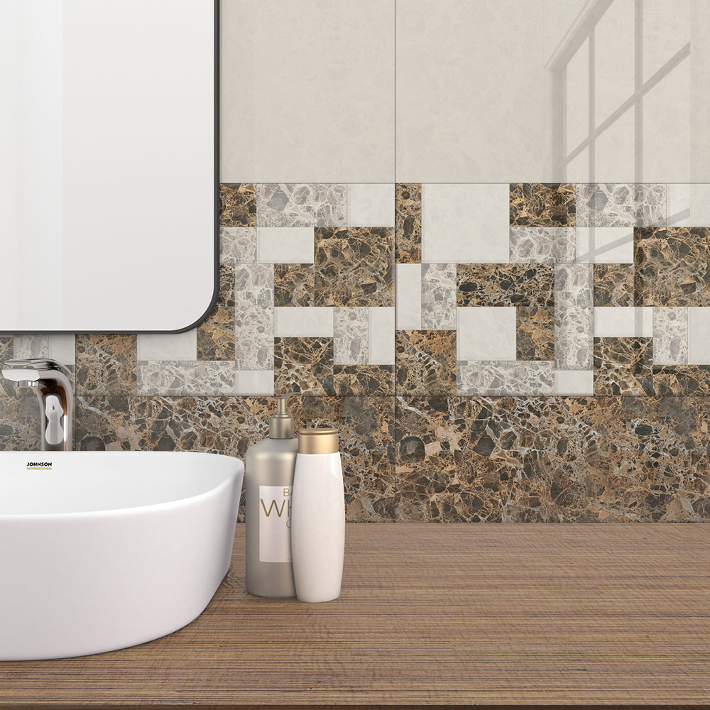 Johnson Tiles EMPRET HL Wall Only tile with glossy finish