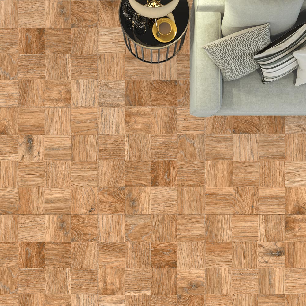 Abachi Wood Ceramic Tile