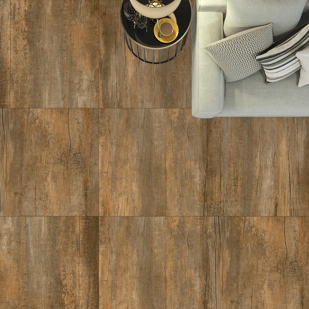 Borneo Brown Wood Ceramic Tile