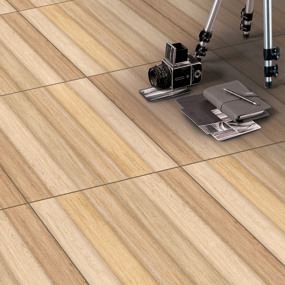 Woodline Beige Ceramic Tile