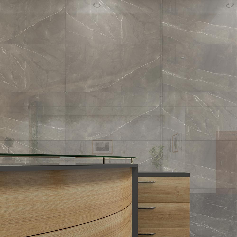 Amertine Gris Vitrified Tile