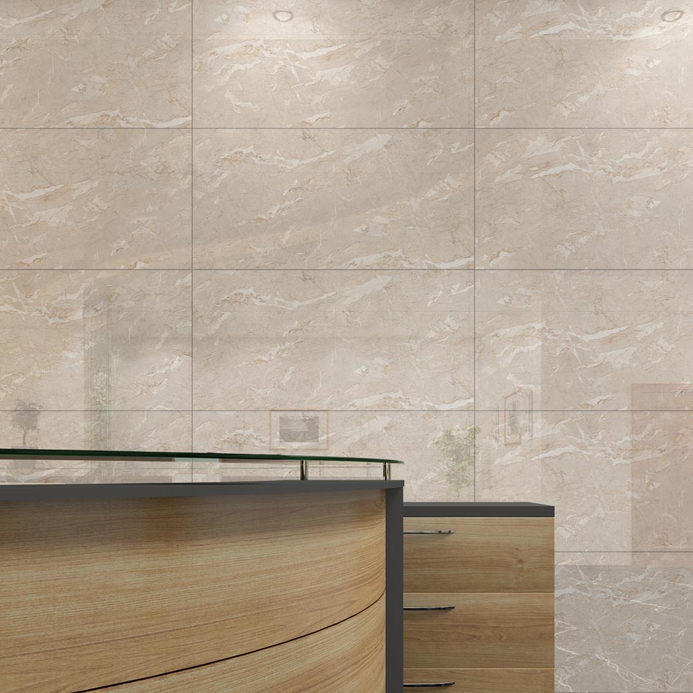 Carnelian Beige Vitrified Tile