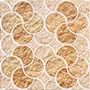 FLOWER CIRCLE BEIGE Vitrified Tiles