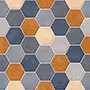 HEXAT MIX Vitrified Tiles
