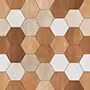 HEXAT SEPIA Vitrified Tiles