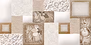 RET PIAZZA IVORY BROWN HL Ceramic Tiles