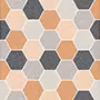 HEXA MIX Glazed Vitrified Tiles