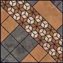 RANGOLI MASON CHOCO Glazed Vitrified Tiles