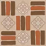 Cartier Brown Glazed Vitrified Tiles