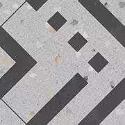 Contour Black Glazed Vitrified Tiles