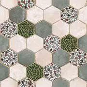 Feint Green Hl Vitrified Tiles