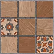 Meddins Brown Hl Vitrified Tiles