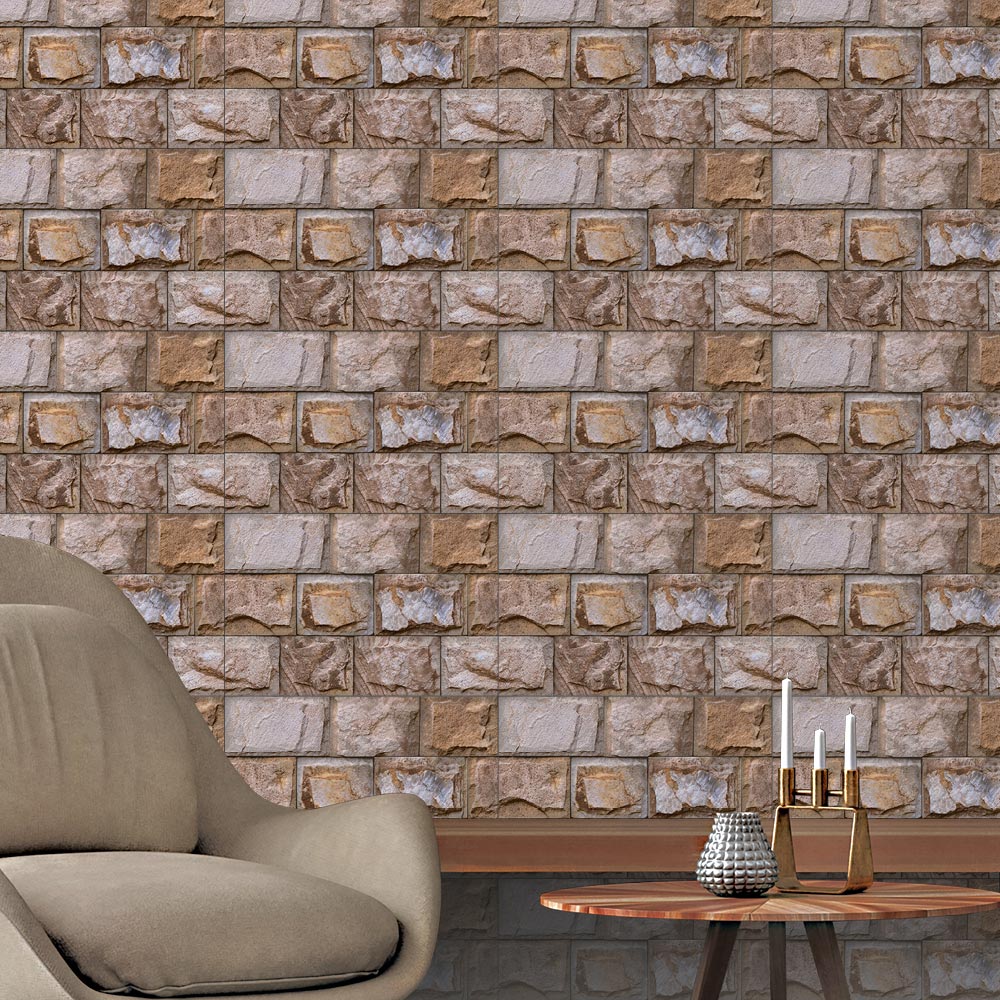 Johnson Tiles KENZO BROWN Wall Only tile with Matt finish