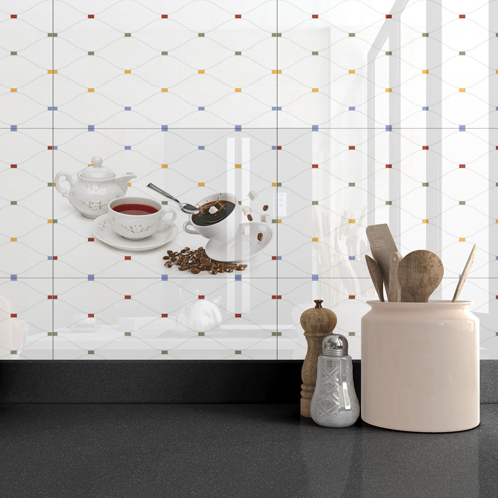 Johnson Tiles - DIAMOND KITCHEN Wall Only tile with Glossy finish