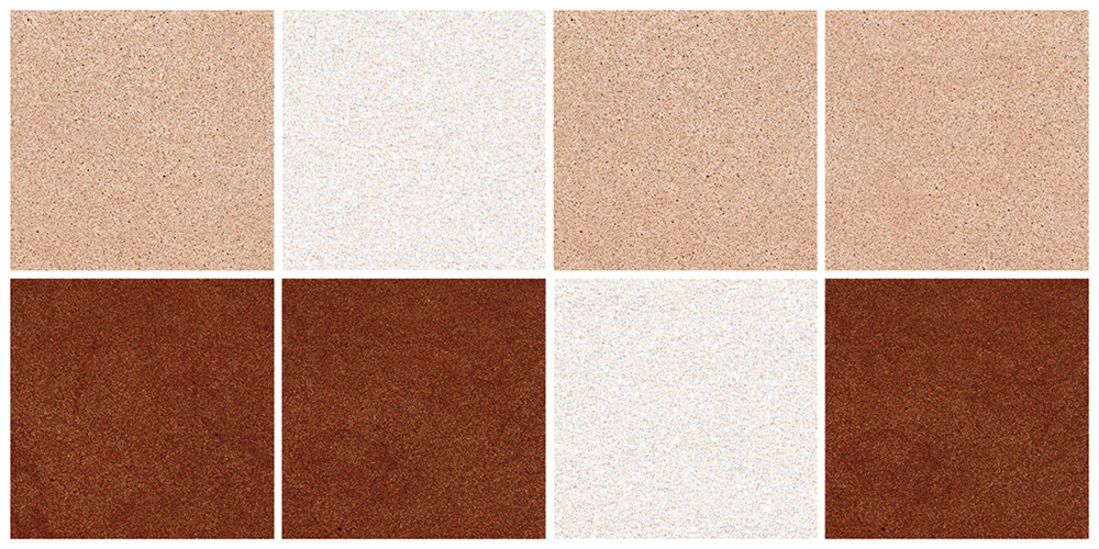 Beach Squares Mix Ceramic Tile