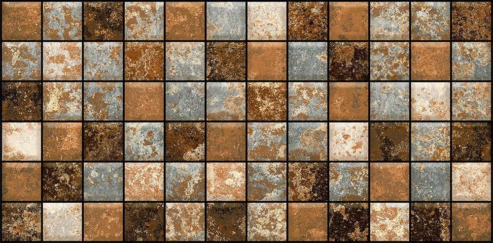 Rust Vitrified Tile