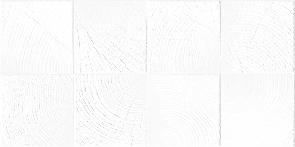 Johnson Tiles BANIAN WHITE Wall Only tile with Glossy finish