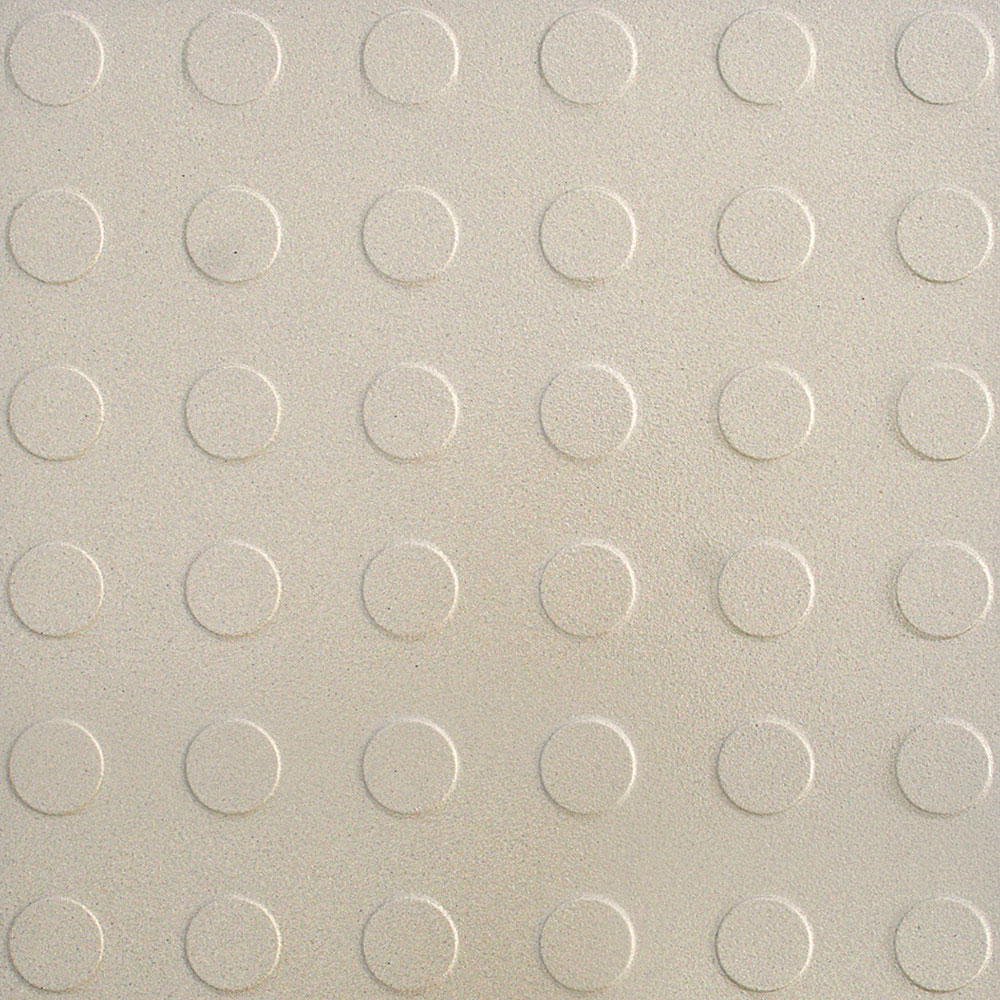 Coins Cream Ceramic Tile