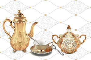 RHOMBUS GOLD DECOR GL