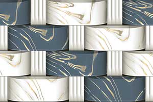 WEAVE STONE COBALT