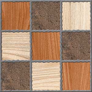 ZIG BLOCK WOOD MIX