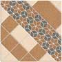 Rangoli Mason Camel Glazed Vitrified Tiles