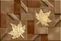 LITHO LEAF BRN MT Ceramic Tiles