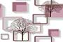 MAGENTA TREE Ceramic Tiles