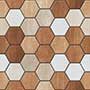HEXAT SEPIA Vitrified Tiles