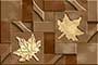 LITHO LEAF BRN ELV Ceramic Tiles
