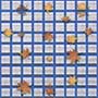 RAIN DROP NAVY CUBES GL Ceramic Tiles