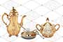RHOMBUS GOLD DECOR GL Ceramic Tiles