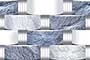 WEAVE STONE AQUA ELV Ceramic Tiles