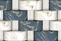 WEAVE STONE COBALT Ceramic Tiles