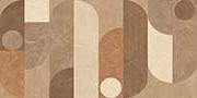 CELESTE BROWN DECO VPOL Vitrified Tiles