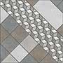 CUBIX GREY BROWN PLUS Vitrified Tiles