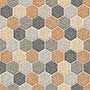 RETAIL-HONEYCOMB RUSSET PLUS(1 Vitrified Tiles
