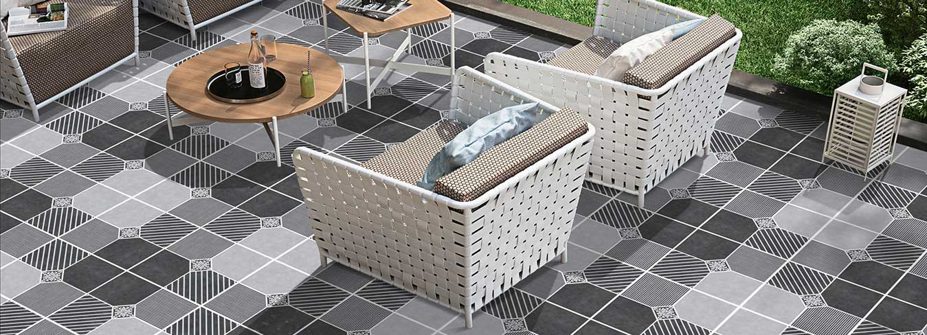 Inspiring Vitrified Tile Designs for Patios and Gardens 